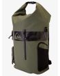 Mochila grande de Surf Quiksilver Evening Sesh 35L verde militar para hombre lateral