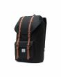 Mochila Herschel Little America 25 Litros Negra y Marrón Unisex lateral