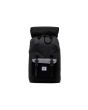 Mochila Herschel Little America Mid Volume 17 L en color negro Unisex abierta