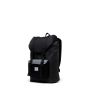 Mochila Herschel Little America Mid Volume 17 L en color negro Unisex lateral 