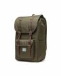 Mochila Herschel Little America Backpack verde militar 30 Litros Unisex lateral