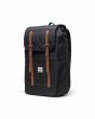 Mochila Herschel Retreat Backpack 23L Negra Unisex lateral