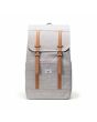 Mochila Herschel Retreat 23L gris claro jaspeado – mochila estilo montañero para ciudad o universidad