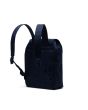 Mochila pequeña Herschel Retreat Mini 10L azul marino posterior