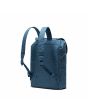 Mochila pequeña Herschel Retreat Small Backpack 15L Copen Blue Crosshatch azul Unisex posterior