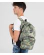 Mochila Hurley Bloke Printed Verde 34L para hombre