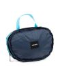 Mochila enrollable Nixon Drum Backpack azul marino 28L Unisex doblada