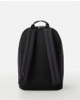 Mochila Rip Curl Dome 18L Premium Surf Revival negra con arco iris estampado posterior