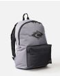 Mochila Rip Curl Dome Pro Logo 18 Litros gris para hombre lateral