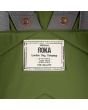 Mochila grande impermeable Roka London Bantry B Verde Aguacate etiqueta
