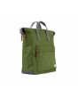 Mochila grande impermeable Roka London Bantry B Verde Aguacate lateral