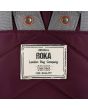 Mochila Pequeña impermeable Roka Bantry B Sustainable Nylon Plum etiqueta