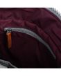 Mochila Pequeña impermeable Roka Bantry B Sustainable Nylon Plum interior