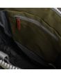 Mochila mediana Roka London Bantry B Sustainable Canvas Verde Musgo Unisex interior