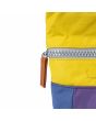 Mochila Mediana Roka London Creative Waste Colour Block Canfield B Sustainable Nylon Edition 2 cremallera