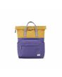 Mochila Mediana Roka Creative Waste Two Tone Canfield B Recycled Nylon Amarilla y violeta