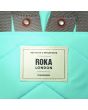 Mochila Mediana Roka Canfield B Sustainable Nylon Capri Unisex 15 Litros etiqueta