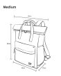 Mochila impermeable Roka Canfield B Sherbet Rosa medidas medium