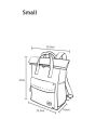Mochila impermeable Roka Canfield B Sherbet Rosa medidas small