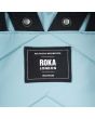 Mochila Pequeña Roka Black Label Bantry B Sustainable Nylon Spearmint etiqueta