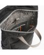 Mochila mediana ecológica e impermeable Roka Canfield B Sustainable negra Unisex interior