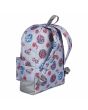 Mochila pequeña Roxy Sugar Baby gris para mujer 16 Litros posterior