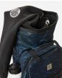 Mochila de Surf Rip Curl Dawn Patrol PTW 30 Litros Azul Marino sección mojado-seco