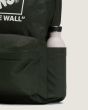 Mochila escolar Vans Old Skool Verde Oscuro 22L bolsillo botella