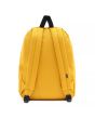 Mochila Vans Old Skool Drop V amarilla 22 Litros posterior