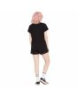 Mujer con Mono corto Volcom Wheelfrite Negro posterior