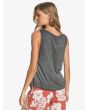 Camiseta sin mangas Roxy Need A Wave B negra para Mujer Posterior