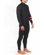 Neopreno con cremallera en el pecho Hurley Advantage 4/3 mm Fullsuit negro para hombre derecha