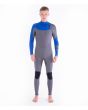 Traje de Surf de Neopreno Hurley Advantage 4/3mm Fullsuit para hombre en color azul y gris