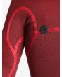 Traje de Surf de Neopreno con Cremallera en el Pecho Quiksilver 4/3mm Highline Quiet Shade para Hombre costuras
