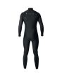 Traje de surf con cremallera en el pecho Rip Curl Dawn Patrol 5/3 negro para hombre posterior