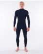 Traje de Surf de neopreno con cremallera en el pecho Rip Curl Dawn Patrol Performance 5/3mm para hombre en color azul marino 