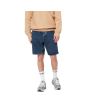 Hombre con pantalón vaquero corto Carhartt WIP Newel  Short Azul Stone Washed