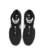 Zapatillas de Skate Nike SB Zoom Blazer Mid Negras con logo blanco y suela Sail superior
