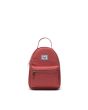 Mochila Mini Herschel Supply Company Nova Backpack 9L - Dusty Cedar roja Frontal