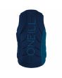 Chaleco de protección contra impactos O'Neill Slasher Comp Vest azul para hombre posterior