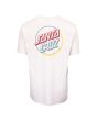 Camiseta de manga corta Santa Cruz Opus In Colour Gris para hombre posterior