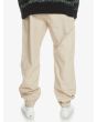 Hombre con Pantalón elástico Quiksilver Lo-Tech Beach Cruiser Beige posterior