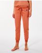 Mujer con pantalón de Chándal Rip Curl Surfers Original Naranja
