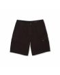 Bermudas Volcom March Cargo 20" negras para hombre