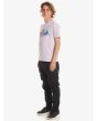 Niño con pantalón cargo de cintura elástica Quiksilver Upcargo to surf Negro lateral