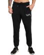 Hombre con Pantalón jogger Rvca Swift Sweat negro 