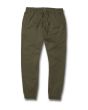Pantalón jogger Volcom Frickin Modern Tapered verde militar para hombre