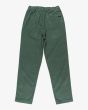 Pantalón de pana con cintura elástica Billabong Youth Larry Cord Verde para chico 8-16 años posterior