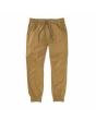 Pantalón deportivo Volcom Frickin Slim Tapered Jogger Caqui Oscuro para hombre