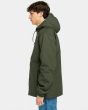 Hombre con parka resistente al agua Element Alder Jacket Verde lateral